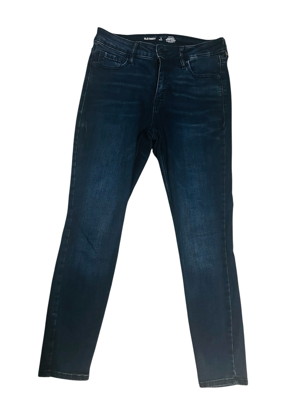 Old Navy Women’s High-Rise RockStar Indigo Super Skinny Jeans